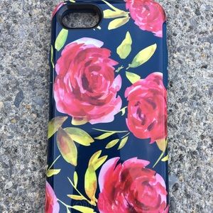 Floral otter box iPhone case
